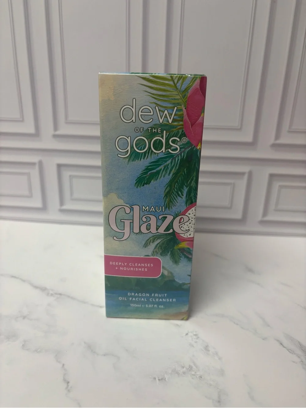 Dew of the gods maui glaze dragon fruit oil cleanser